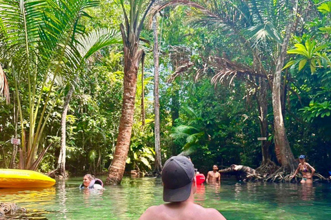 Ao Nang: Kayak en la Piscina de Cristal, ATV y Excursión a la Granja de PiñasPaseo en quad de 45 minutos