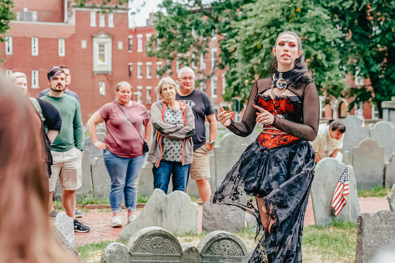 Boston: visite d'une heure et demie des fantômes et des pierres tombales