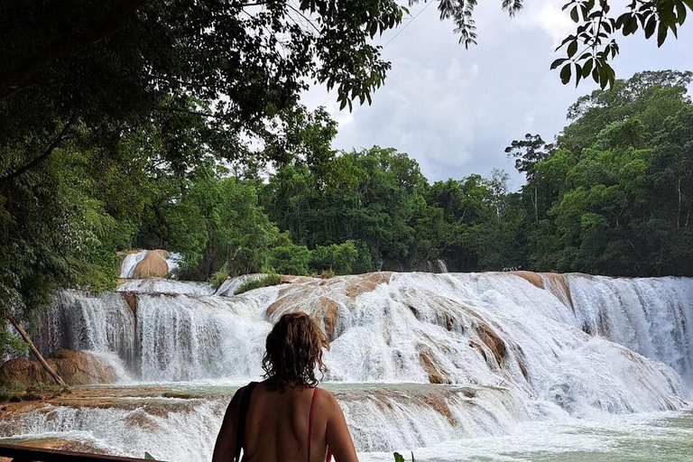 Palenque to San Cristóbal Transfer: Falls & Daylight Arrival