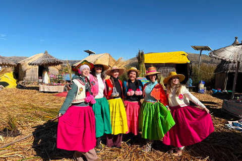 Excursion: 3 stops in the middle of Lake Titicaca, floating Uros and Taquile Excursion: 3 stops in the middle of Lake Titicaca, floating Uros Islands, and Taquile