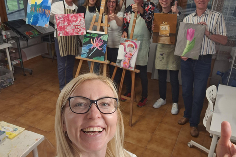 Calp, Valencia: Art and Wine Painting Workshop