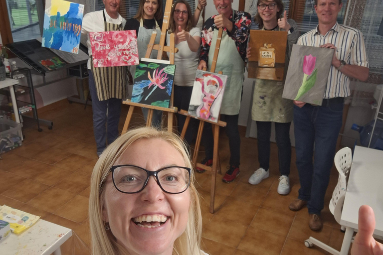 Calp, Valencia: Art and Wine Painting Workshop