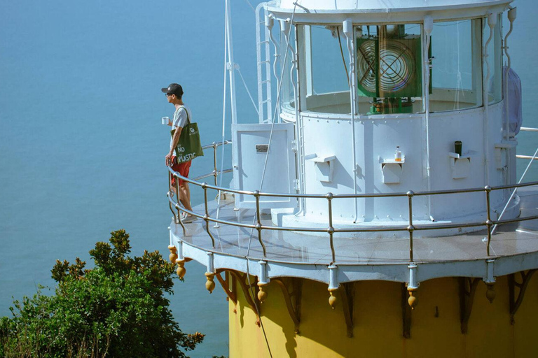 Da Nang: Ilha dos Macacos, mergulho com snorkel e parapente