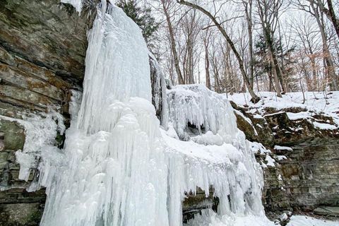 Randonnée hivernale à Rattlesnake Point RV-Motorhome Tour