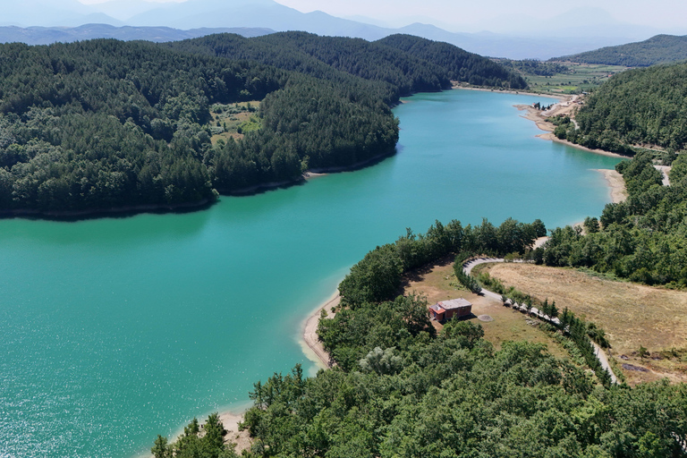 From Tirana: Funari Lake, Swim&Kayak/Petrela Castle, ZipLine