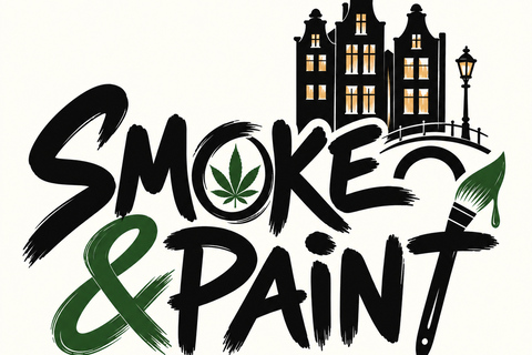 Smoke & Paint Amsterdam - Cannabis Painting Experience