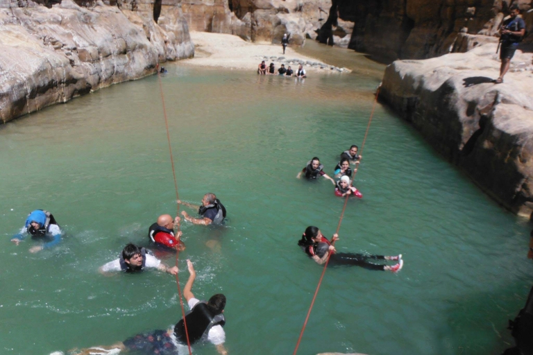 Depuis Amman : Randonnée dans le canyon de la rivière Wadi Mujib et excursion privée d'une journée