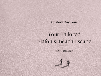 La tua fuga personalizzata a Elafonisi. Tour di lusso di un giorno da Heraklion