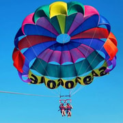Bali: Tandem Parasailing & Uluwatu Kecak Sunset Tour