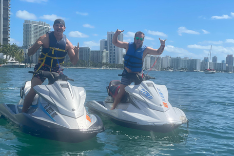 Jetski i Miami Jetski-tur i Miamis vackra vatten