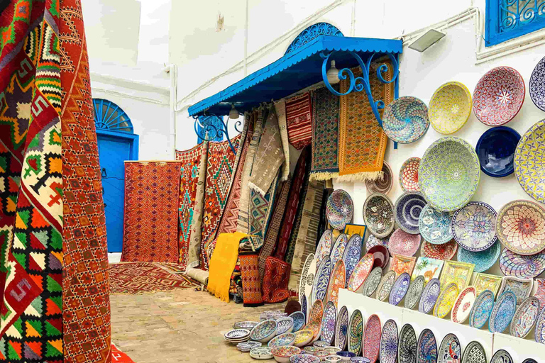 Monastir or Sousse: Tunis and Sidi Bou Said Day Trip