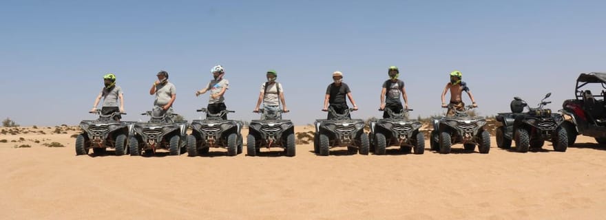 Agadir : Aventure en Quad dans le désert et sur la plage avec prise en charge gratuite