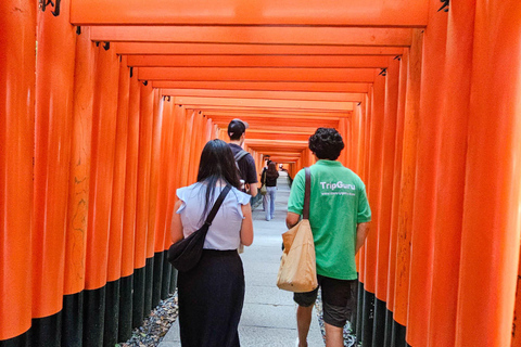 Kyoto : Fushimi Inari Taisha : visite guidée à piedVisite en petit groupe - 2 heures de visite