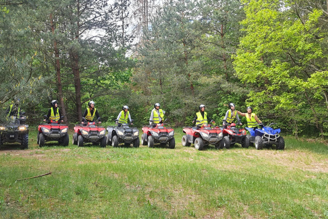 Gdańsk: Guided Quad Safari Off-Road Adventure Gdańsk: Quad Biking Adventure with Bonfire and Transfers