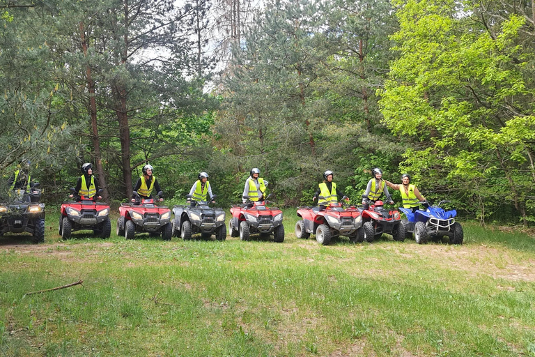 Gdańsk: Guided Quad Safari Off-Road Adventure Gdańsk: Quad Biking Adventure with Bonfire and Transfers