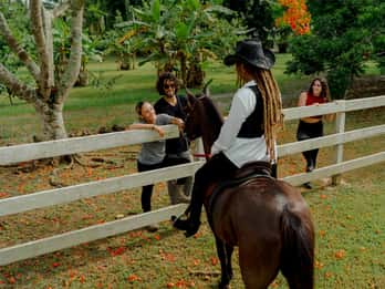 Hacienda Campo Rico: 2-timers historie og hestevisning