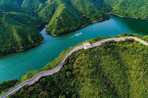 HuangHuaCheng Water Great Wall Bus Tour with Boat Ride