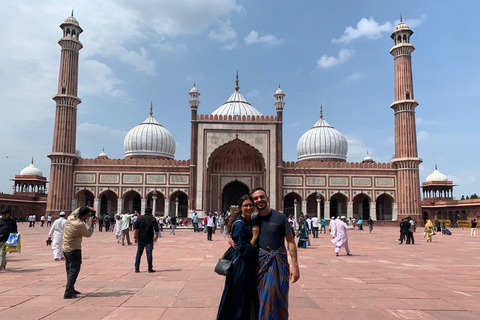 Old and New Delhi Private Same-Day Tour with Pickup Private Tour Guide Only