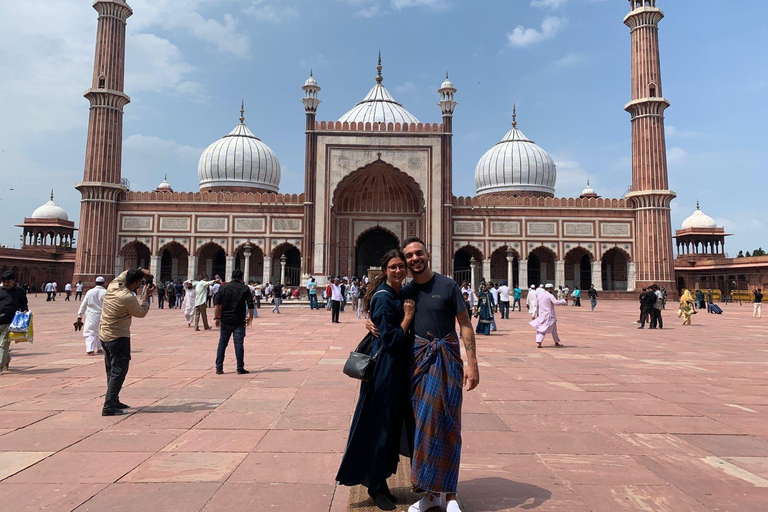 Old and New Delhi Private Same-Day Tour with Pickup Private Tour Guide Only