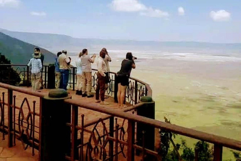 Arusha ; visite de groupe (site du patrimoine mondial) Cratère du Ngorongoro