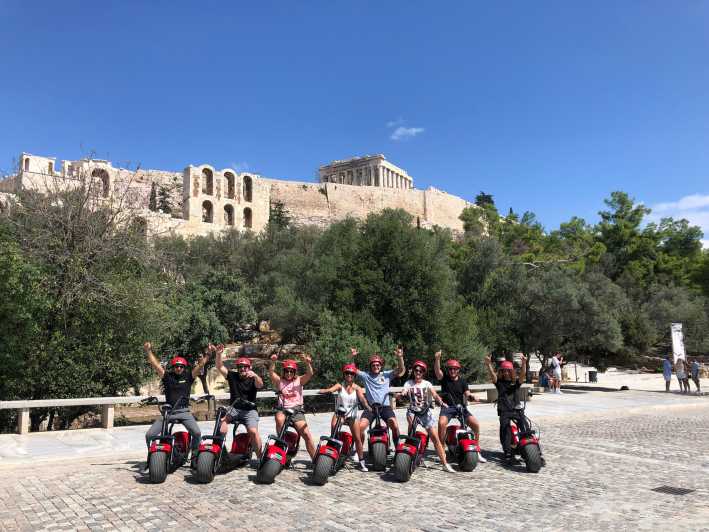 Athens: Acropolis Guided Tour By Electric Scooter