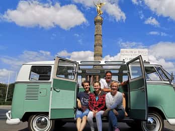 Berlin: Private Sightseeing Tour im kultigen Oldtimer-VW-Bus