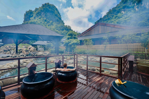 Hanoi Escape: Onsen Springs, Cave Dining & Sacred Pearl Show Private: Hanoi - Onsen, Cave Dining and Cultural Performance