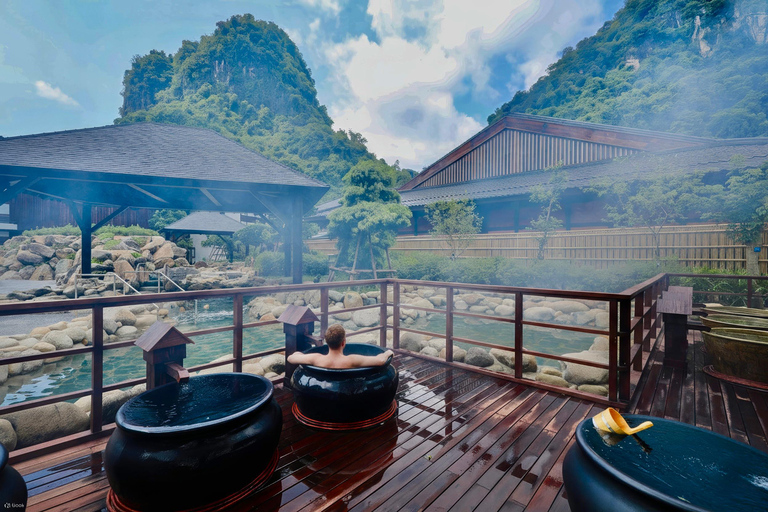 Hanoi Escape: Onsen Springs, Cave Dining & Sacred Pearl Show Private: Hanoi - Onsen, Cave Dining and Cultural Performance