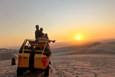 Från Ica eller Huacachina: Buggy- och sandboardtur vid solnedgångenFrån Ica eller Huacachina: Privat solnedgångstur med buggy och sandboarding.