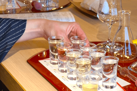 12 types of Sake Tasting in Kyoto