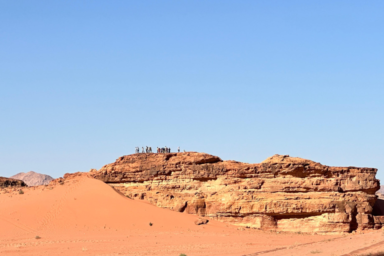 Burdah-Arch- Hiking of the highest stone arches of WadiRum Hiking on the top of Burdah-Arch - day trip