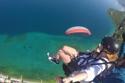 Ohrid: Paragliding Experience with Pick-up