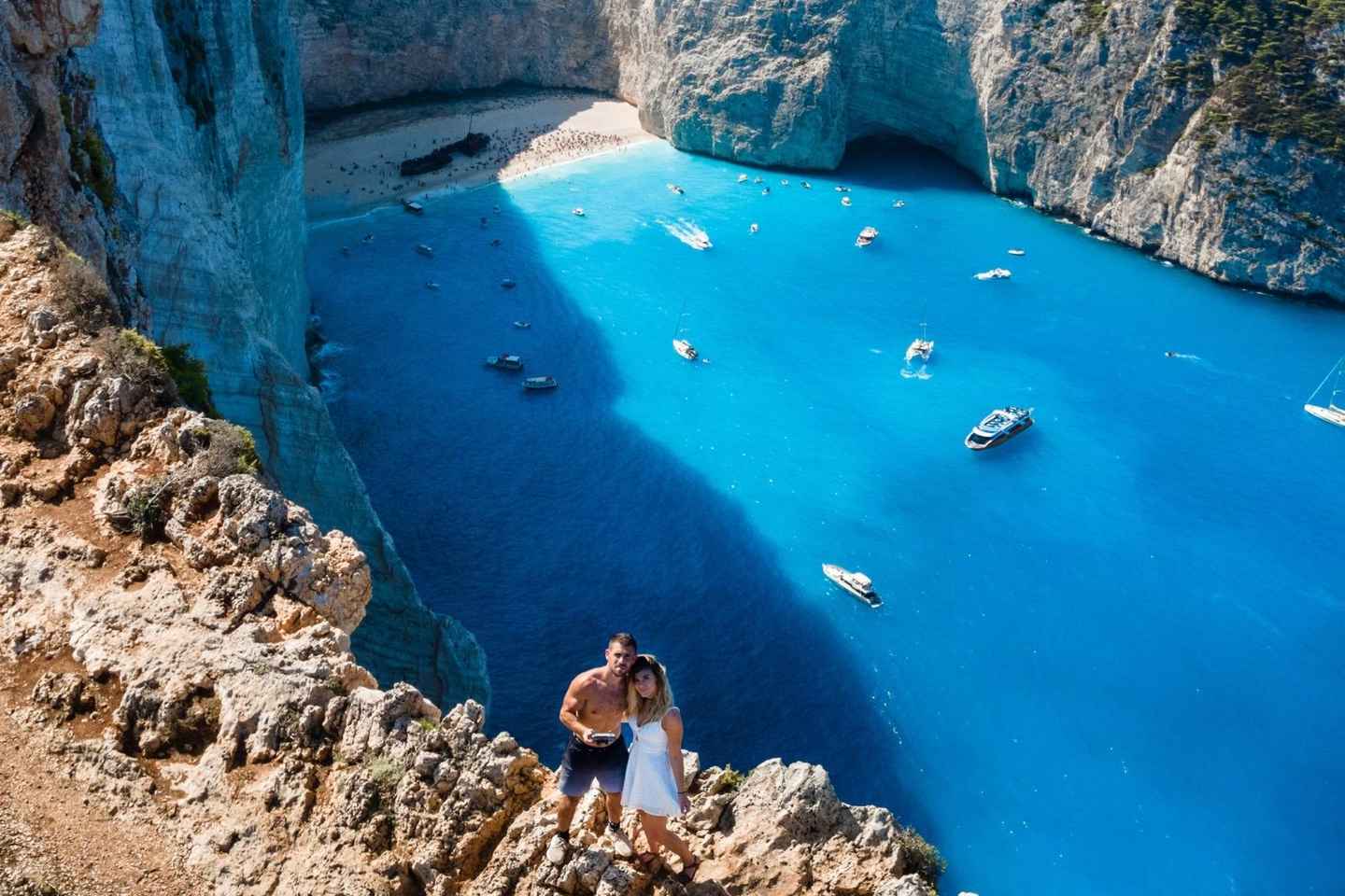 자킨토스: 난파선 블루 동굴 & 시기아 반일 투어