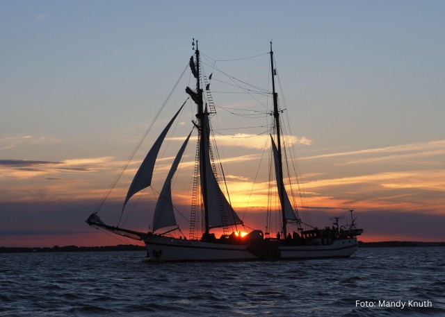 Visit Usedom Sailing tour on an exclusive tall ship Wednesday in Swinoujscie