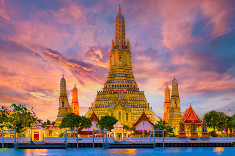 Bangkok in a Day: Temples, Markets &amp; Skyline Private Tour