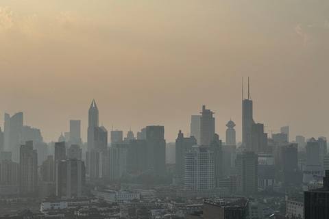 Shanghai Sunset Walk: Historic Bund to Cyberpunk Skyline Private VIP Tour (English & French)