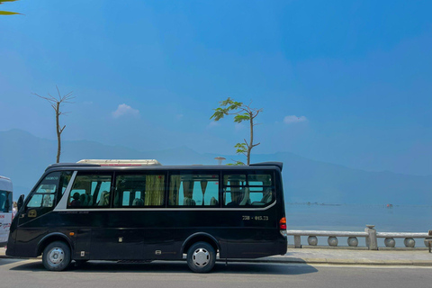 De Hue: Traslado de ônibus de Hoi An com paradas turísticasDe Hue: Traslado de ônibus de Hoi An com paradas para passeios turísticos