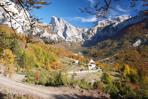 Hiking Tour of Theth National Park & Blue Eye in 2 Days Hiking tour of Theth in 2 days from Durres, Golem & Lalez