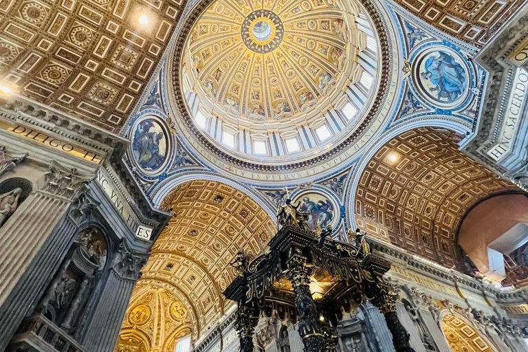 Vatican: St peters Dome Entry Ticket Papal Tombs, Audio Tour Vatican: St peters Dome Entry Ticket(With Elevetor)