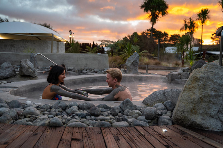 Vanuit Auckland:Hell&#039;s Gate Modderbad &amp; Rotorua Hoogtepunten Tour