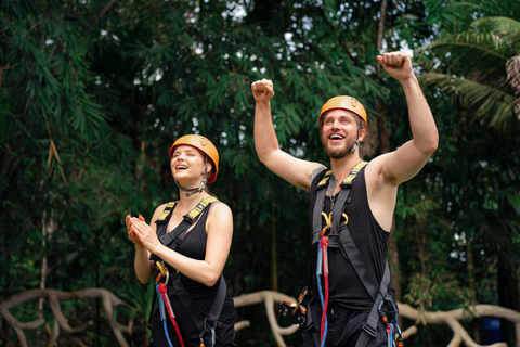 Phuket: Highest Zipline Adventure at Patong Mountain View ATV-1: 30 minutes ATV (Pick-up from Patong)