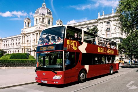 Vienna: tour panoramico Hop-On Hop-Off in autobus grande