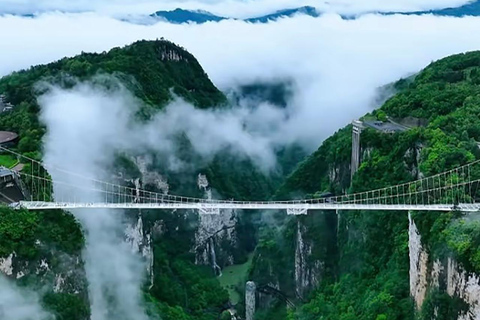 Zhangjiajie Ticket: Avatar & Tianmen Mountain & Glass Bridge 72 Odd Tower Tickets
