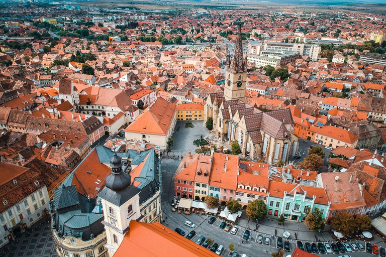 Sibiu Day Trip with Clay Castle & Upside-Down House