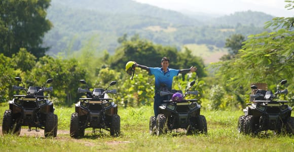Elephant Eco Park& ATV, Raft, Waterfall Option Zipline-Tribe
