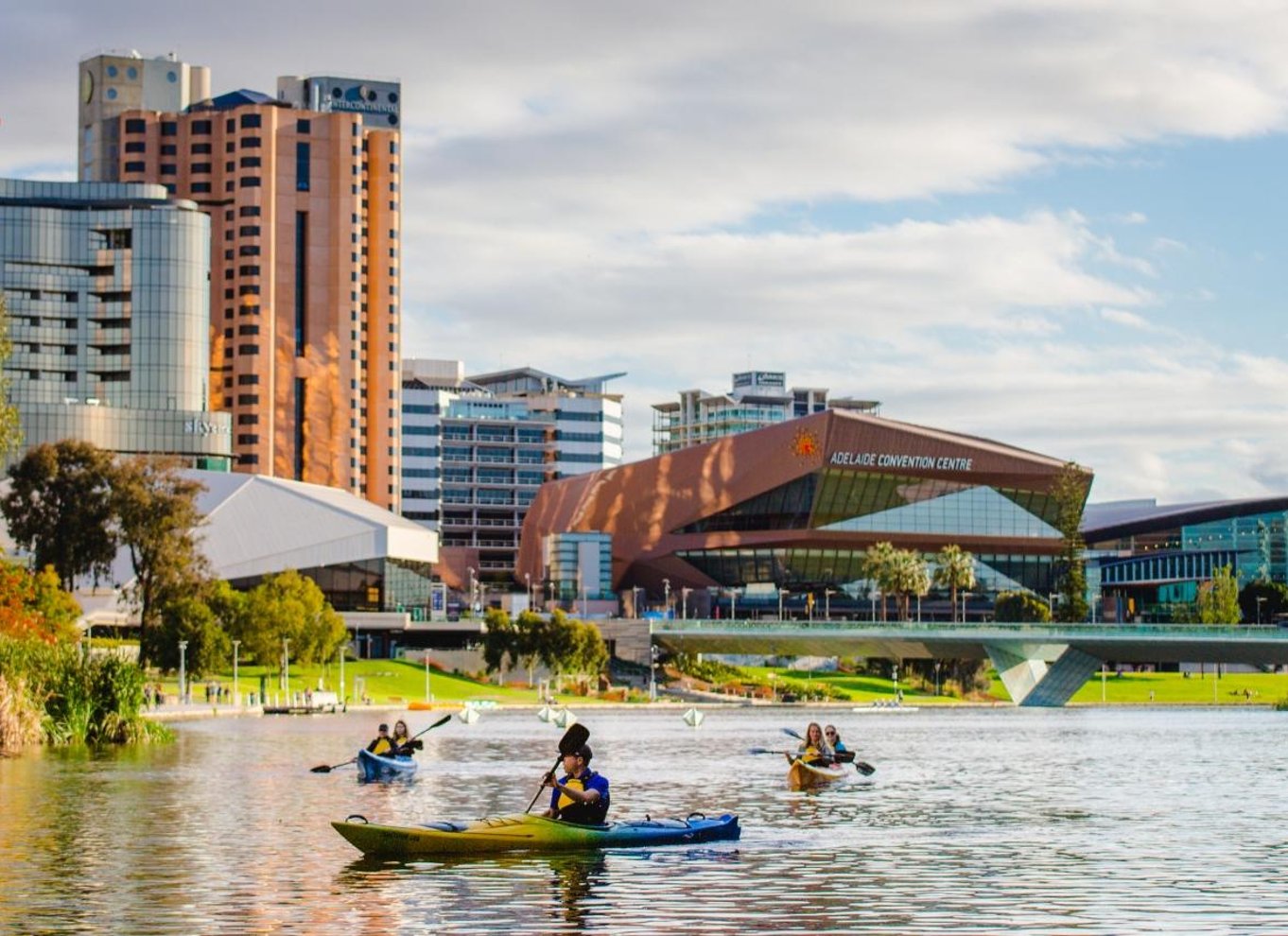 Adelaide: Kajakoplevelse i byen