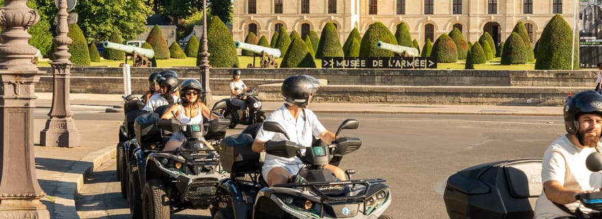 Paris : Visite guidée de la ville en Quad