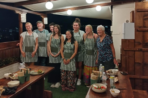 Cooking Class & Dinner at a Roof Garden in Athens