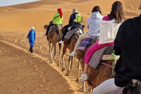 De Fes: excursão de dois dias ao deserto de Erg Chebbi para Marrakech ou FesRetorno a Fes