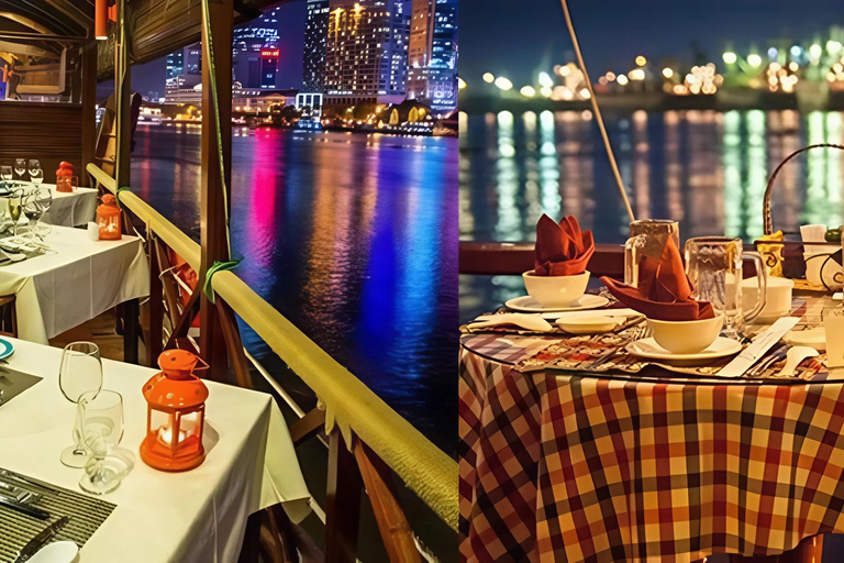 Romantic Saigon Nights: Dinner Cruise Experience Shared Table On The Cruise & Without Pick-Up & Drop Off